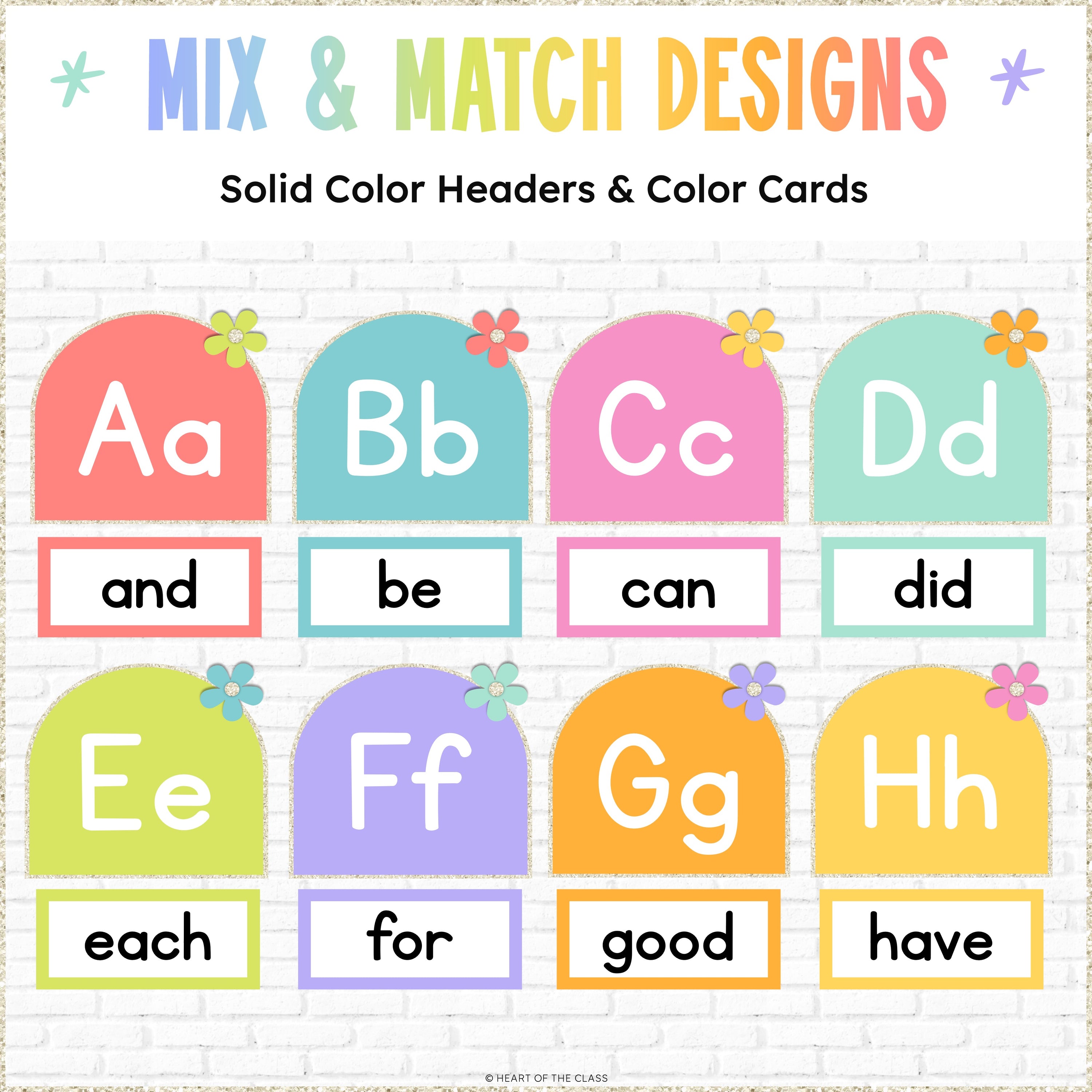 Hello Brights Word Wall