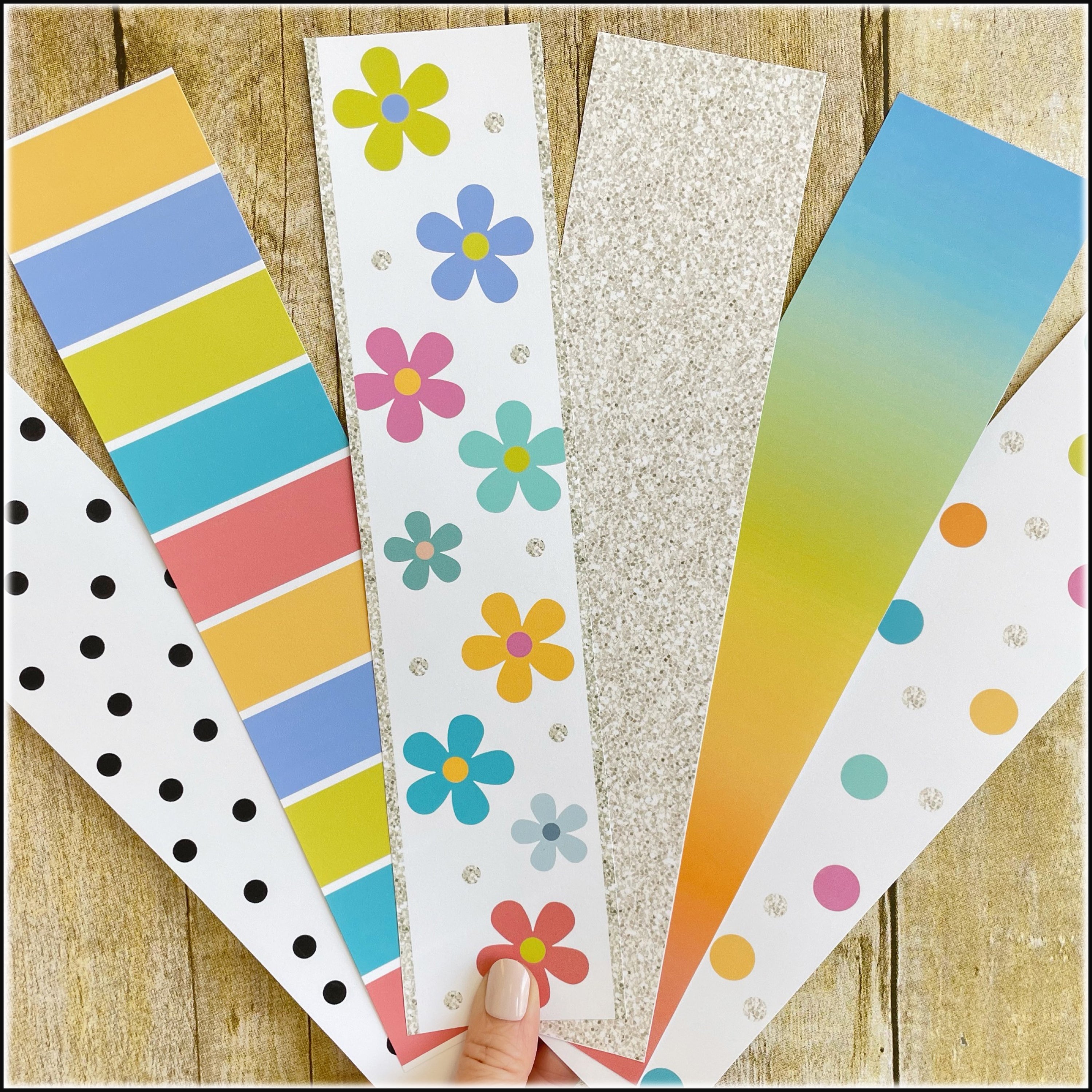 Hello Brights Printable Classroom Borders