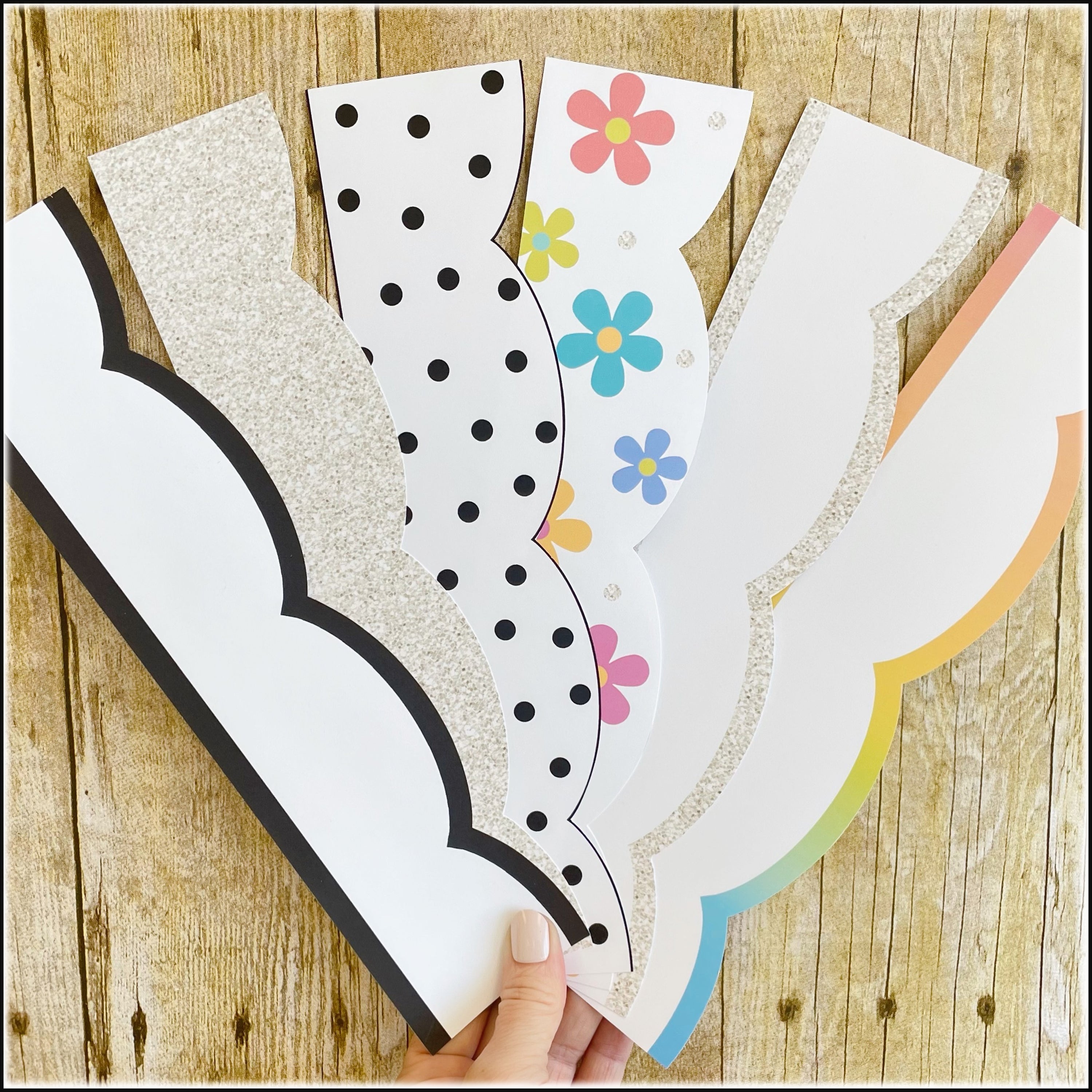 Hello Brights Printable Classroom Borders