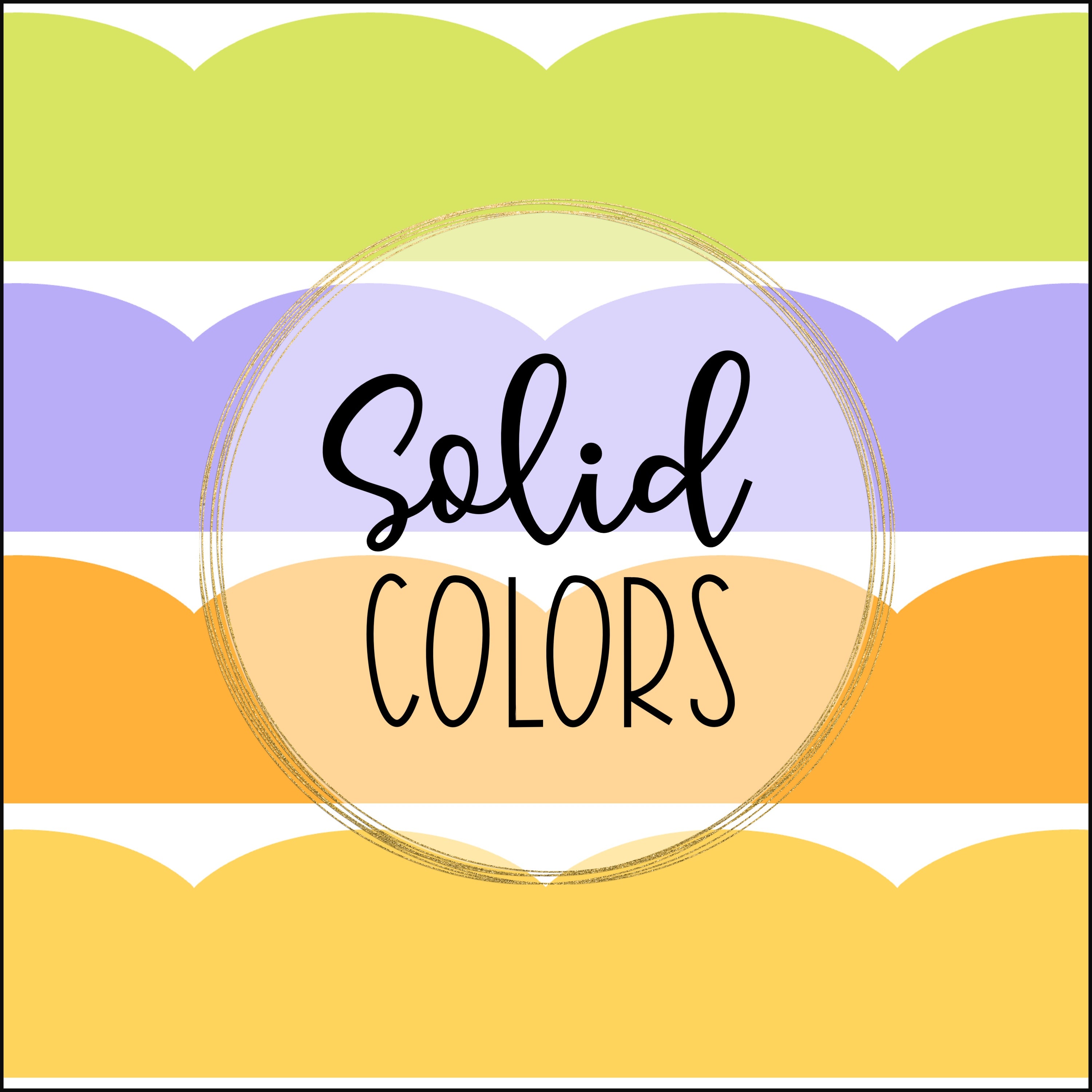 Hello Brights Printable Classroom Borders