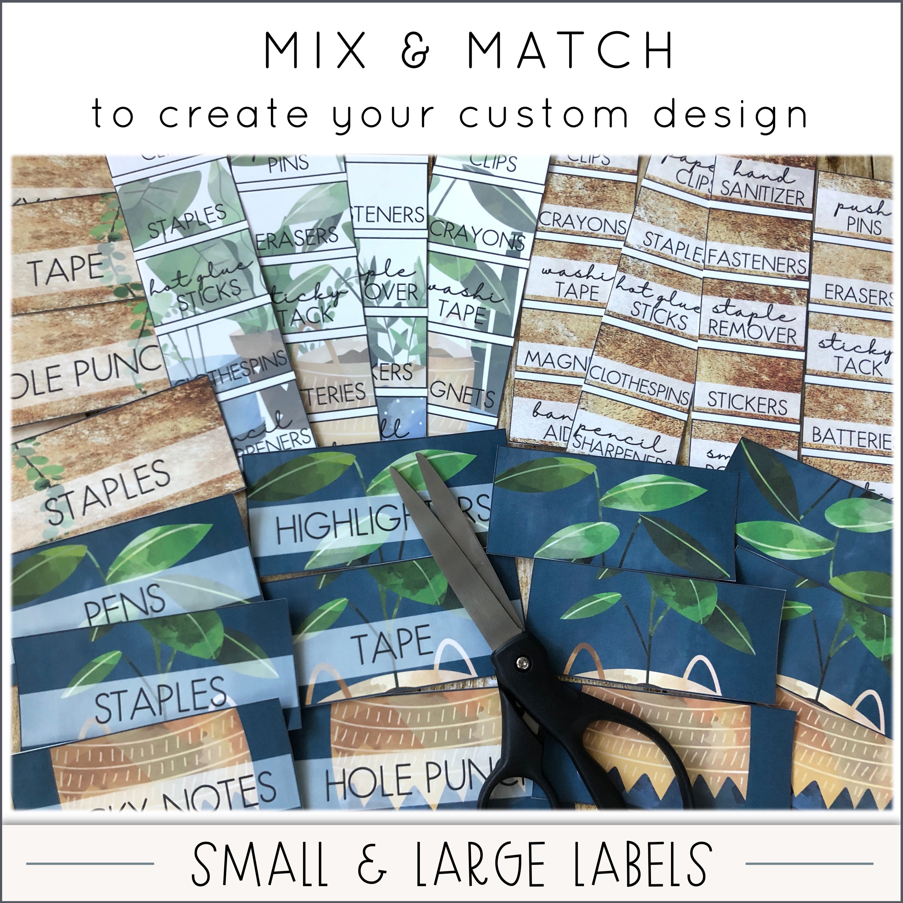 Modern Boho Teacher Toolbox