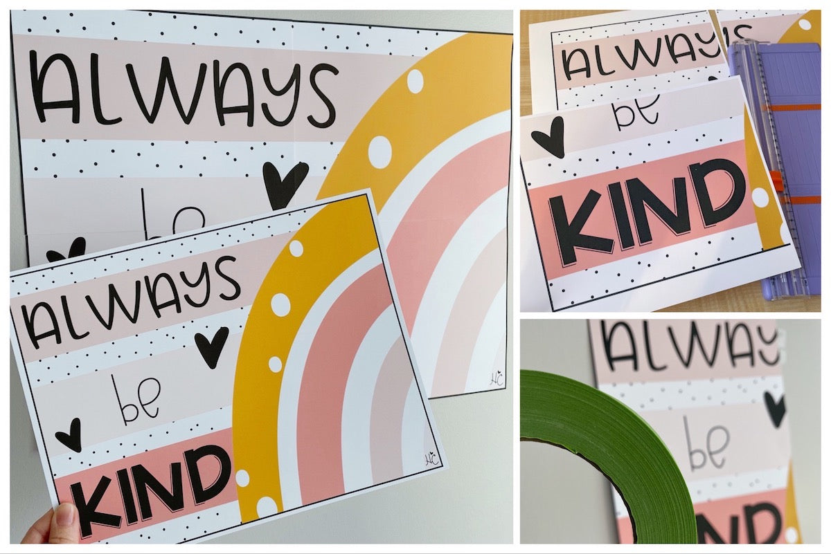 How to Print Large Posters for Classroom