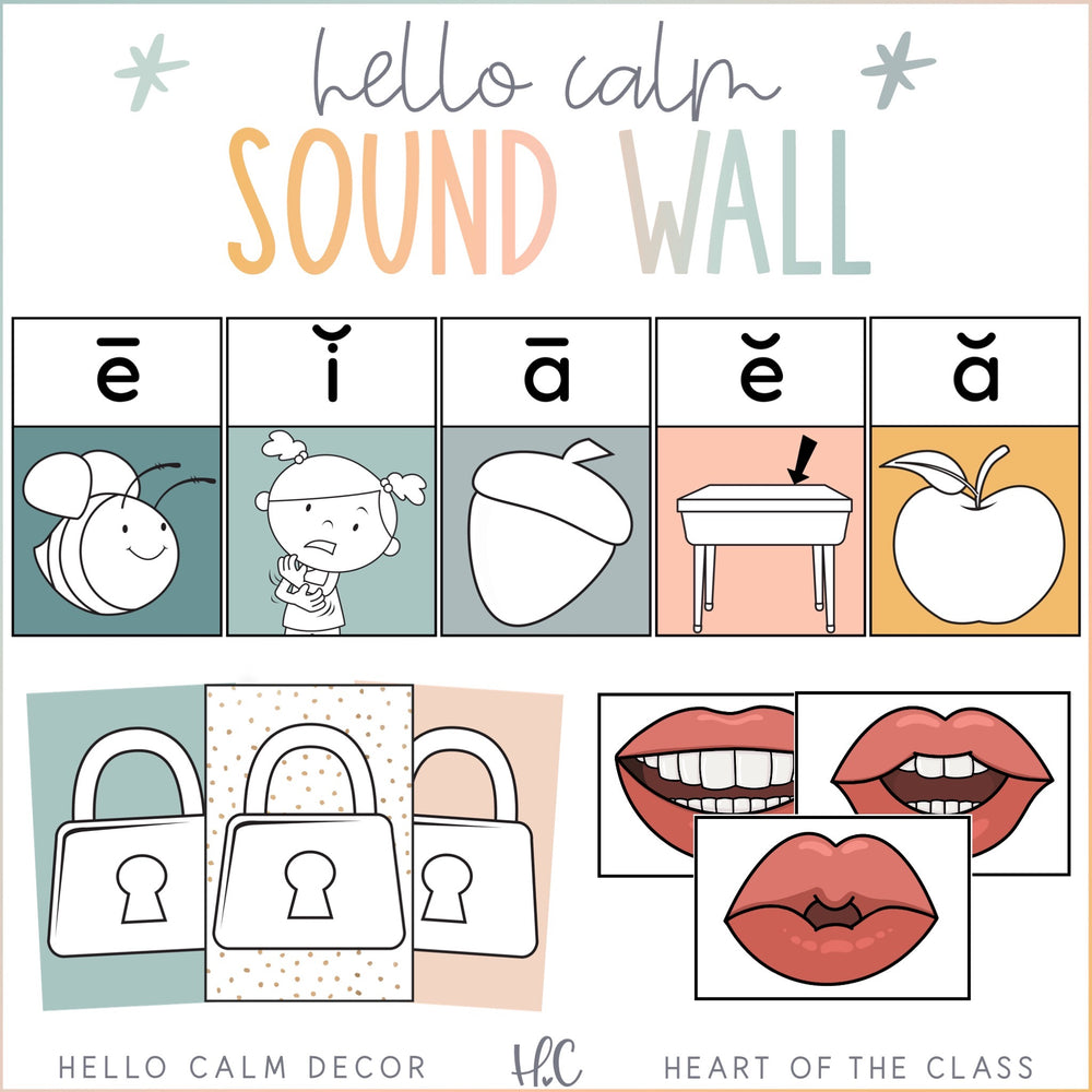 Hello Calm Sound Wall