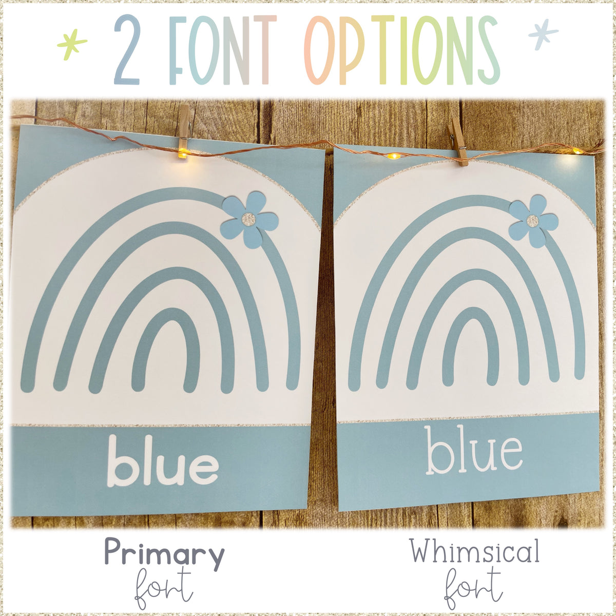 Hello Calm Color Posters – Heart of the Class