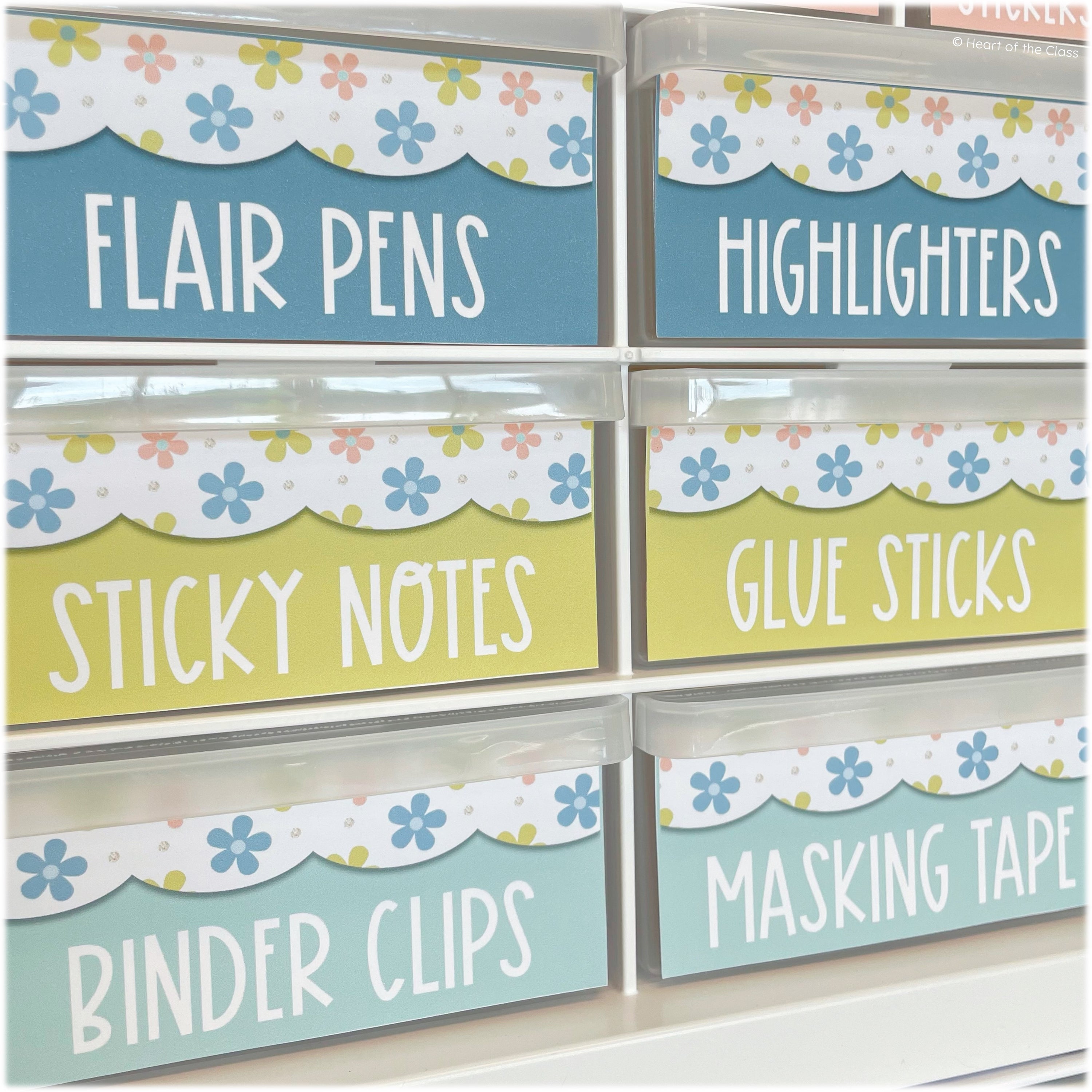 Hello Calm Teacher Toolbox Labels