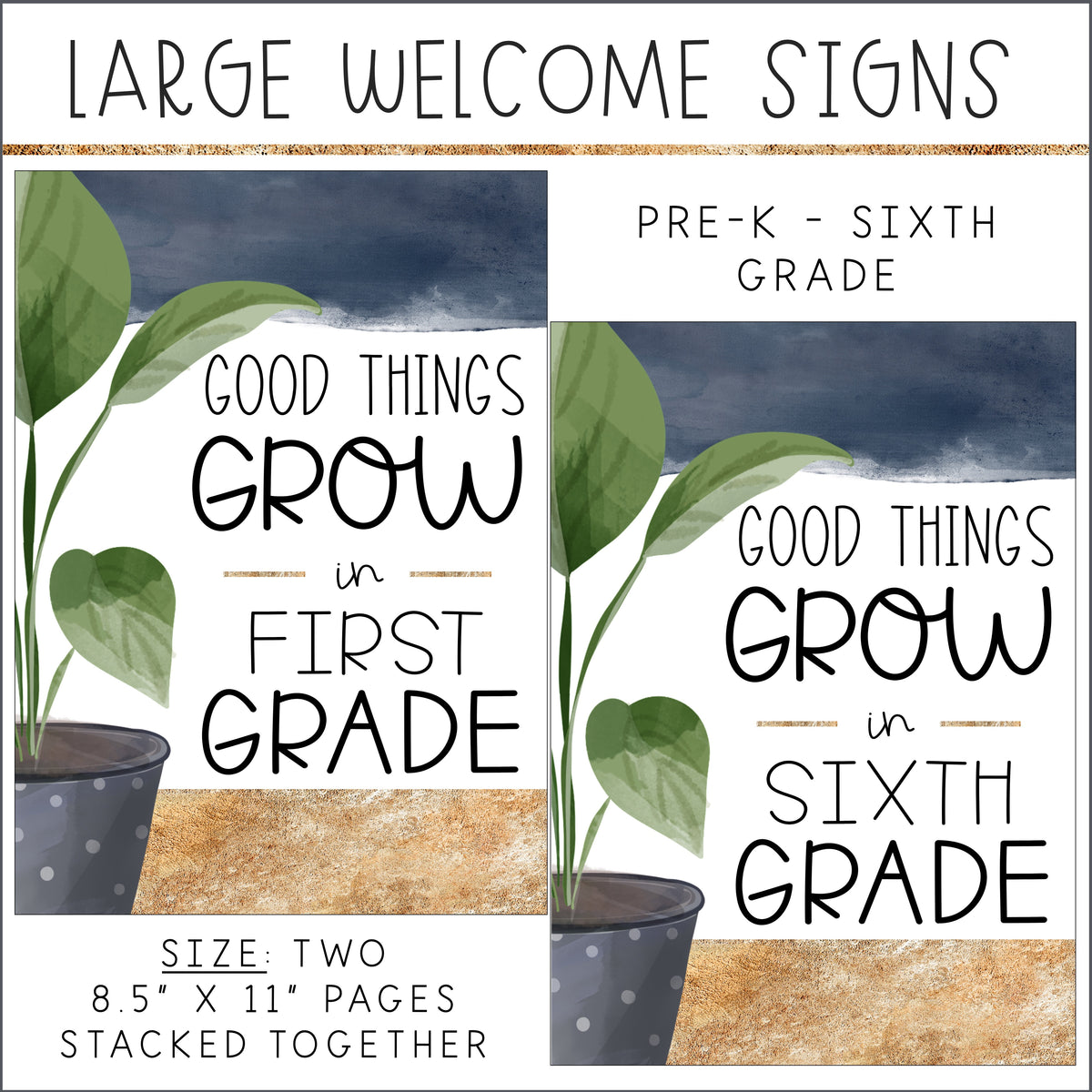 Modern Boho Classroom Door Decor – Heart of the Class