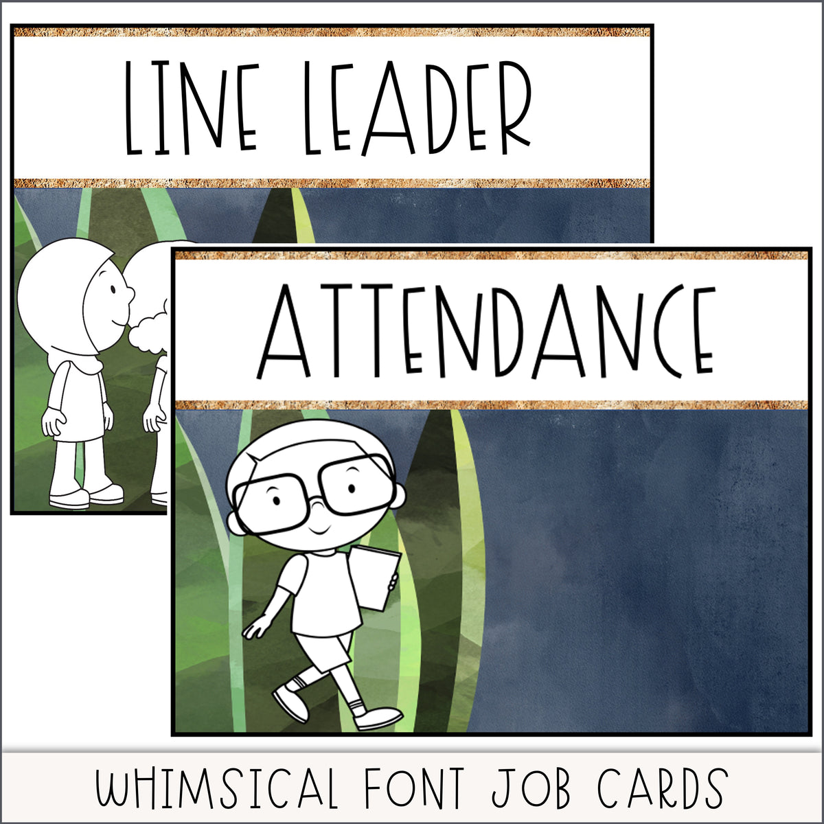 Modern Boho Classroom Jobs – Heart of the Class