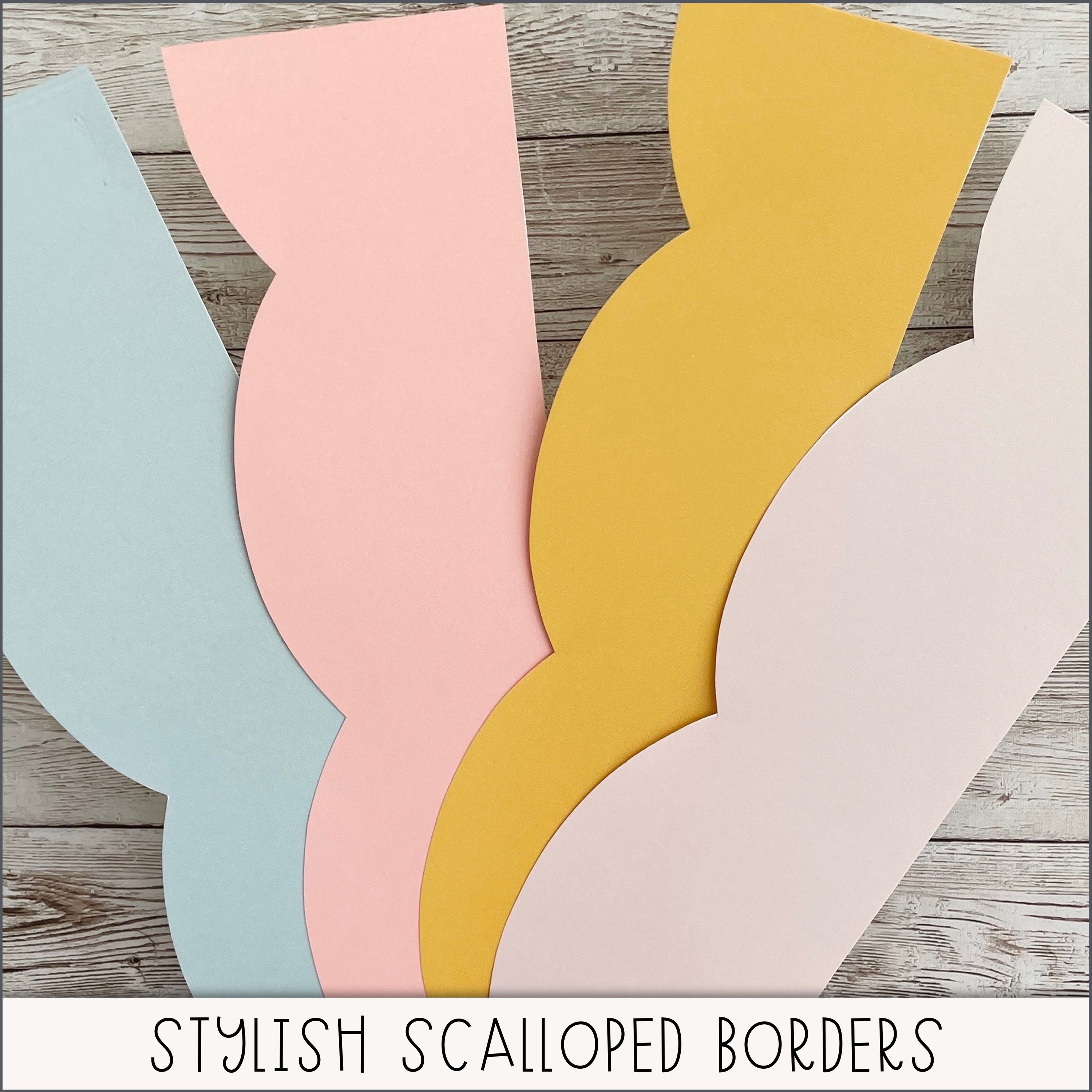 Boho Rainbow Printable Borders