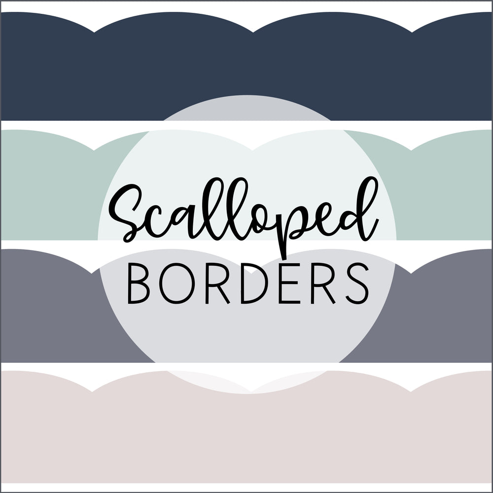 Modern Boho Printable Borders – Heart of the Class